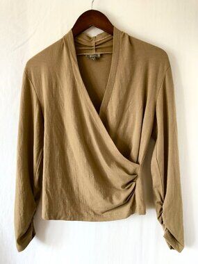 Biba Long Sleeve Wrap Top